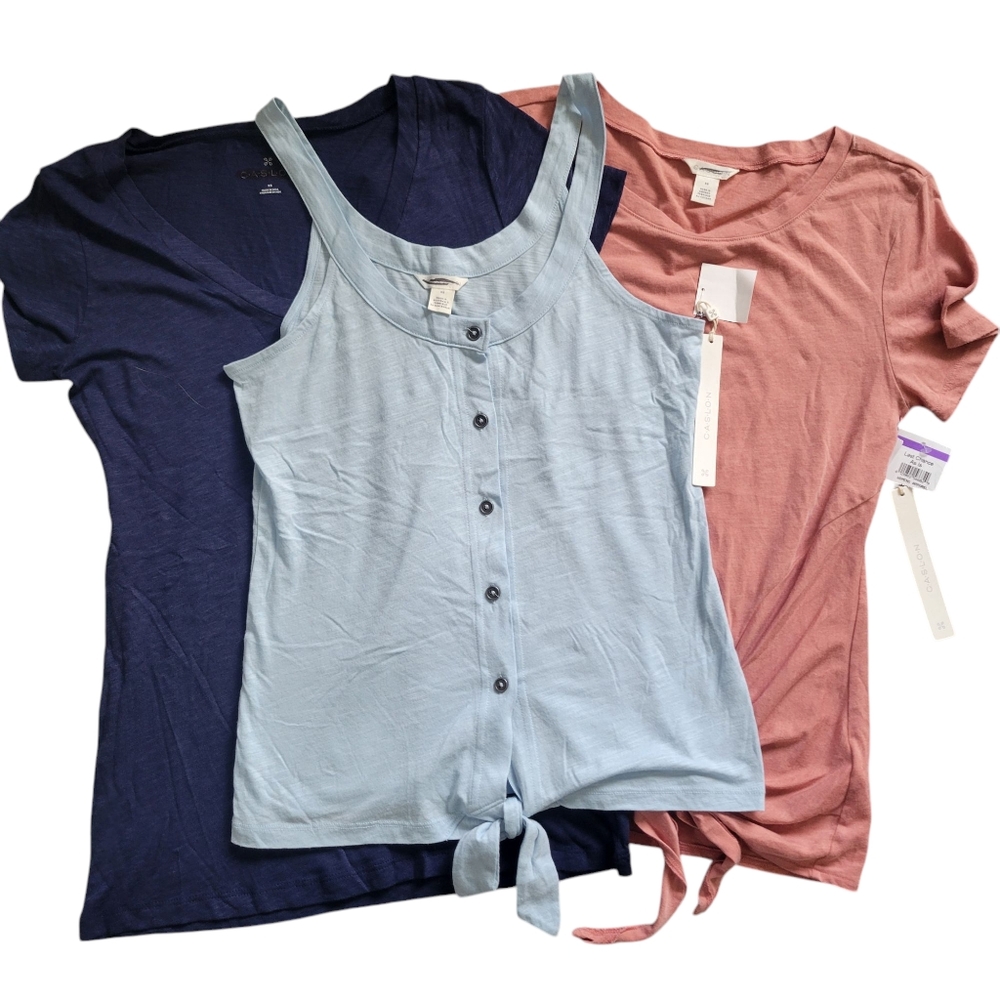 Have Marks 2 Caslon T-shirts 1 Calson Button Front Tank XS